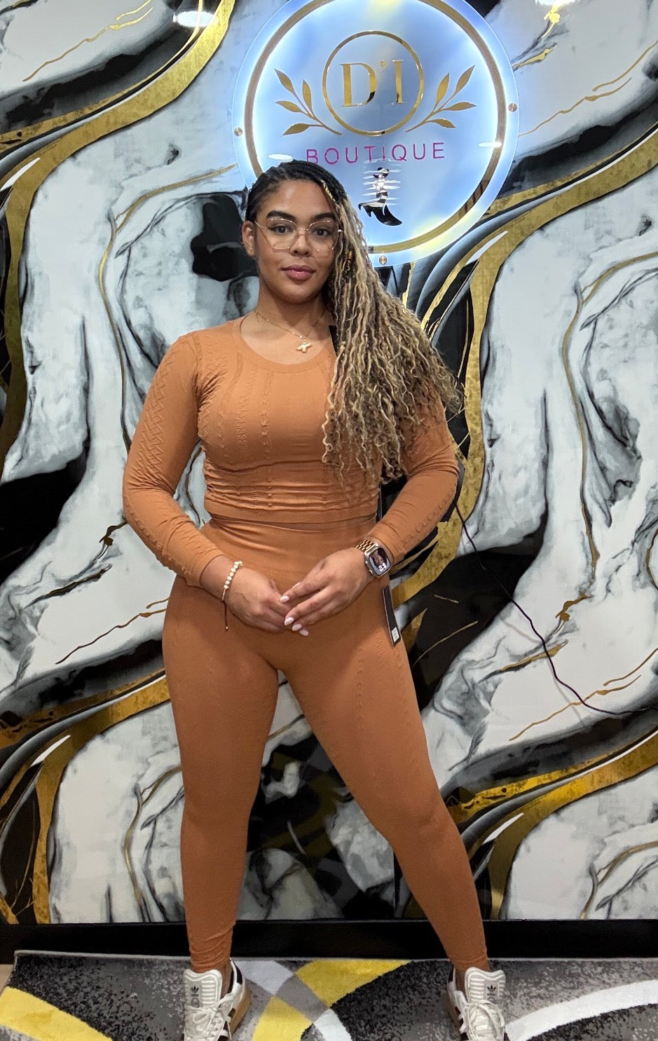 “JE” LEGGINGS SET